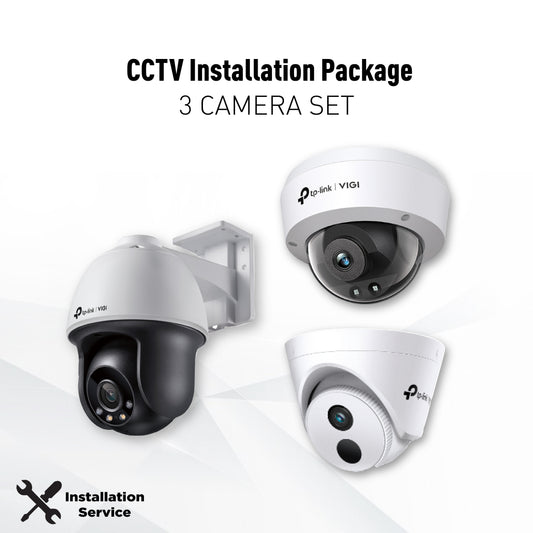 VIGI 3pcs camera set installation service
